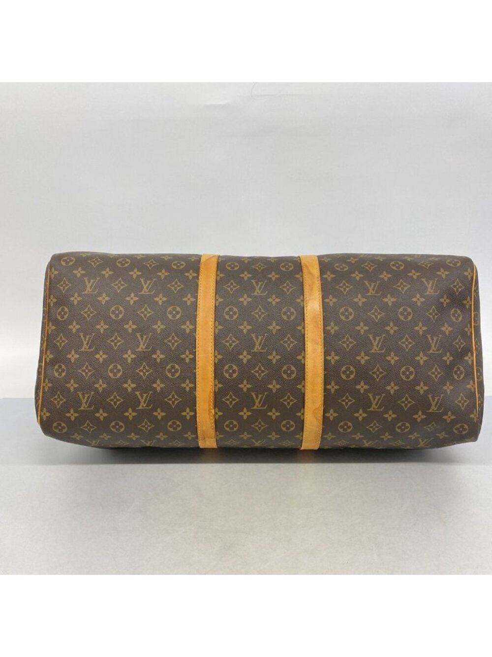 Louis Vuitton Boston Bag Monogram Keepall 60 Brown - Picture 3 of 15